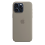 Coque Apple Silicone MagSafe iPhone 15 Pro Max Clay sticky