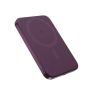 Epico UltraPack Qi2 Slim 5000mAh Aluminium Mag+ Batterie Externe sans Fil EM51 Violet Foncé sticky