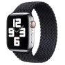 Apple Bracelet Solo Loop Tressé Taille 11 45 mm Minuit sticky