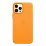 Apple Coque en cuir MagSafe pour iPhone 12 Pro Max - California Poppy sticky
