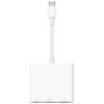 Apple - Adaptateur Multiport USB-C vers AV - Blanc sticky