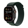 Bracelet Alpine Loop Apple Watch 44mm / 45mm / 46mm / 49mm – Vert Foncé Taille S sticky