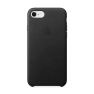 Apple - Coque iPhone 7 / 8 / SE 2020 / 2022 de protection en cuir - Noire sticky