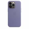 Apple Coque Cuir MagSafe iPhone 13 Pro Wisteria sticky