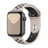 Apple - Bracelet Apple Watch Nike Sport 42mm / 44mm / 45mm / 49mm - Desert Sand / Noir sticky