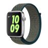 Apple - Bracelet Apple Watch Nike Boucle Sport 38mm / 40mm Hyper Crimson / Neptune Green sticky