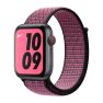 Apple - Bracelet Apple Watch Nike Sport 42mm / 44mm / 45mm / 49mm - Pink Blast / True Berry sticky