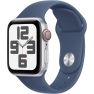 Apple Bracelet Sport Apple Watch 44 mm / 45 mm / 46 mm / 49 mm Denim – Taille S/M sticky