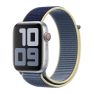 Apple - Bracelet Apple Watch 42mm / 44mm / 45mm / 49mm - Boucle Sport respirante - Alaska Blue sticky