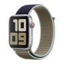 Apple - Bracelet Apple Watch 42mm / 44mm / 45mm / 49mm - Boucle Sport respirante - Khaki sticky