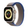 Bracelet Trail Loop Apple Watch 44mm / 45mm / 46mm / 49mm – Bleu / Gris M/L sticky