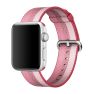 Apple Bracelet en nylon tissé Apple Watch 42mm / 44mm / 45mm / 49mm - Berry sticky