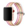 Apple Apple Watch en nylon tissé 38mm / 40mm / 41mm - Pink Stripe sticky