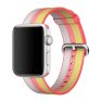Apple Bracelet Nylon tissé Apple Watch 38mm / 40mm / 41mm - Rouge sticky