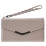 Mobilize Pochette Élégante 2-en-1 Magnétique pour Apple iPhone 12/12 Pro – Beige Imprimé Serpent sticky
