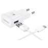 Samsung Adaptateur USB-C de voyage – Blanc sticky
