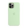 Apple Coque Silicone MagSafe iPhone 12 Pro Max Pistachio sticky