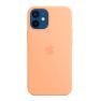 Apple Coque MagSafe en silicone iPhone 12 Mini Melon sticky