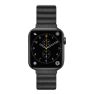 LAUT Bracelet en Cuir Novi pour Apple Watch 38mm / 40mm / 41mm - Minuit sticky