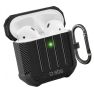 SBS Coque AirPods Antichoc - 1/2 Noir sticky