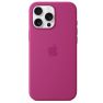 Apple Coque MagSafe en silicone iPhone 16 Pro Max Fuchsia sticky