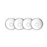 Bold Smart Locker Clicker 4-pack Blanc sticky