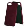 Bugatti Londra Coque Ultrasuede iPhone 7/8/SE rouge sticky