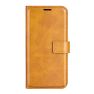 Casecentive Étui portefeuille en cuir avec fermeture iPhone 15 Pro Max - Camel sticky