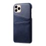 Casecentive Coque Portefeuille en cuir iPhone 12 / iPhone 12 Pro - Bleu sticky