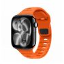 Casecentive Bracelet Sport Compatible Apple Watch 44mm 45mm 46mm 49mm (Series 10 / 9 / 8 / 7 / 6 / SE / Ultra / Ultra 2) – Orange sticky