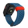 Catalyst Bracelet de Sport avec Boucle pour Apple Watch 38/40/41mm - Bleu/Orange sticky
