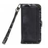Mobilize 2en1 Gelly Wallet Zipper Étui iPhone 11 Pro Noir / Lézard sticky
