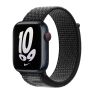 Apple Nike Bracelet Sport Loop Apple Watch 38 mm / 40 mm / 41 mm Noir / Blanc Sommet sticky