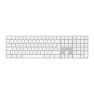 Apple Magic Keyboard avec pavé numérique – QWERTY IT (italien) – Couleur Blanche sticky