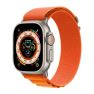 Apple Alpine Loop Apple Watch 42mm / 44mm / 45mm / 49mm Small Orange sticky