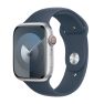 Apple Bracelet Sport Apple Watch 42 mm / 44 mm / 45 mm / 49 mm Bleu Orage S/M sticky
