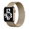 Apple Boucle Milanaise pour Apple Watch M/L 42mm / 44mm / 45mm / 49mm - Doré (2ème Gen) sticky