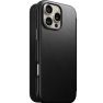 Nomad Coque Portefeuille en Cuir iPhone 16 Pro Max - Noir sticky
