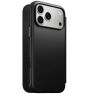 Nomad Modern Camino Coque Folio en Cuir iPhone 18 Pro Noire sticky