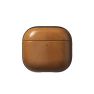 Nomad Coque en Cuir Moderne AirPods 4 Tan Anglais sticky
