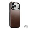 Nomad Coque Modern en Cuir Horween iPhone 18 Pro Rustic Brown sticky