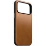 Coque en Cuir Moderne Nomad iPhone 17 Pro Max- Beige Claire sticky