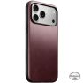 Nomad Coque Modern en Cuir Horween iPhone 18 Pro Max Bordeaux sticky