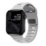 Nomad - Bracelet sport pour Apple Watch 42mm / 44mm / 45mm / 49mm - Gris / Noir sticky
