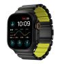 Nomad Stratos Titanium Strap Apple Watch 44mm / 45mm / 46mm / 49mm Black/Volt sticky