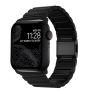 Nomad - Bracelet en titanium pour Apple Watch 42mm / 44mm / 45mm / 49mm - Noir sticky