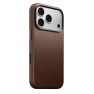 Nomad Traditional Camino Coque en Cuir iPhone 18 Pro Marron sticky