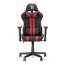 Ranqer Felix - Chaise gamer / Chaise gaming -  Noir / Rouge sticky