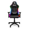 Ranqer Halo - Chaise gamer LED / Chaise gaming RGB - Noir sticky