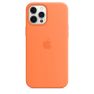 Apple - Coque en Silicon MagSafe iPhone 12 Pro Max - Kumquat sticky